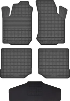 Produktbild von Gummi Fußmatten Set Für: Volkswagen Golf Iv (1998-2002) Gummimatten Schwarz