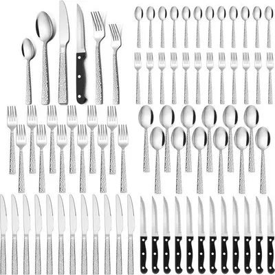 Produktbild von Famanu Besteckset 72-teilig für 12 Personen - Edelstahl