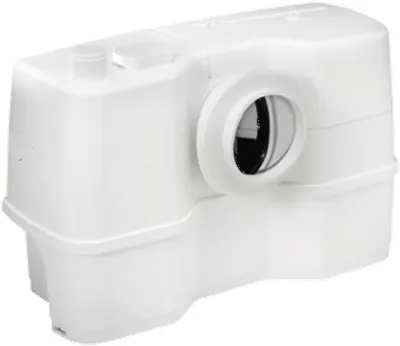 Productafbeelding van Vuilwaterpomp - Afvalwaterpomp - Afvoer Verplaatsen - Geïntegreerde Toiletpomp - 45 x 17.5 x 35 cm - Grijs