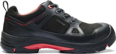 Produktbild von Blakläder Gecko Sicherheitsschuh, Farbe:schwarz/rot, Schuhgröße:41 (UK 7)