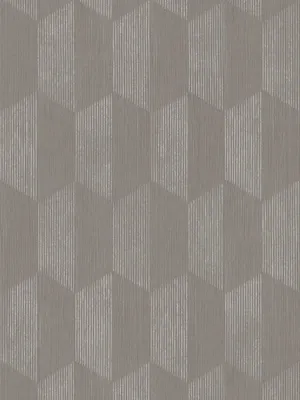 Zdjęcie produktu dla A.S. Creation Geo Effect | 385923 | tapeta z włókniny o wyglądzie 3D | 0,53 m x 10,05 m | szara