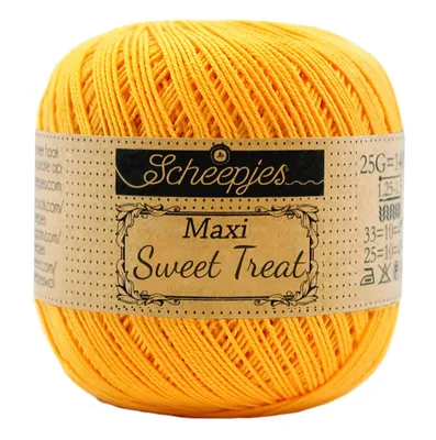 Produktbild von Scheepjes Maxi Sweet Treat 25g (208) Yellow Gold