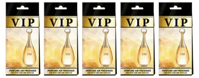 Produktbild von 5x Auto Duft VIP 350, Lufterfrischer Auto,Duftbaum auto,Auto zubehör,Duftspender