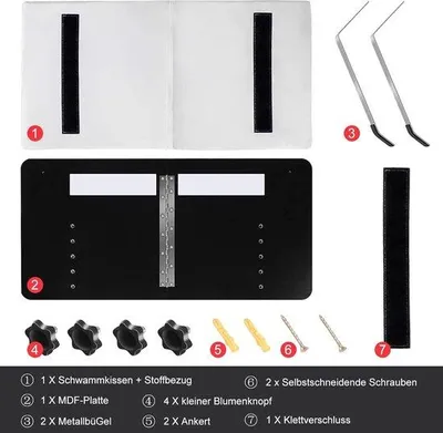 Produktbild von Famanu Katzenhängematte mit stabilen Haltern - 60 x 30 cm, grau