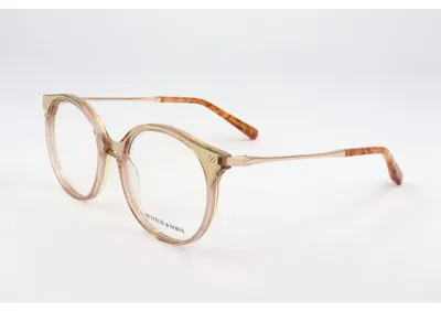 Image de Scotch & Soda SS1024 Gloss crystal cognac 53/18/135 Lunettes pour femmes