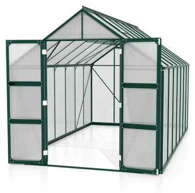 Produktbild von Vitavia Gewächshaus "Domus 11500" smaragd 11,5 m² 6 mm HKP