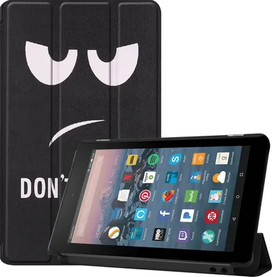 Produktbild von Tablet Hülle für Amazon Kindle Fire7 2017/2019 7.0 Zoll Slim Case Etui mit Standfunktion und Auto Sleep/Wake Funktion