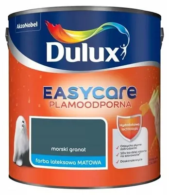 Produktbild von Latex Wandfarbe schmutzabweisend matt Marineblau 2,5L für Innenwände & Decken
