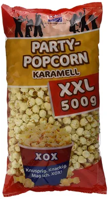 Image de XOX Party Popcorn Caramel XXL vegan croustillant frais 500g