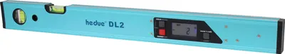 Produktbild von hedue® Digitale Wasserwaage DL2 - Wasserwaage 80 cm mit Drehfunktion & beleuchtbarem Display, akustisches Signal bei 0° und 90°
