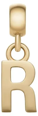 Produktbild von Vergoldeter Anhänger Buchstabe R Charms DW00400501