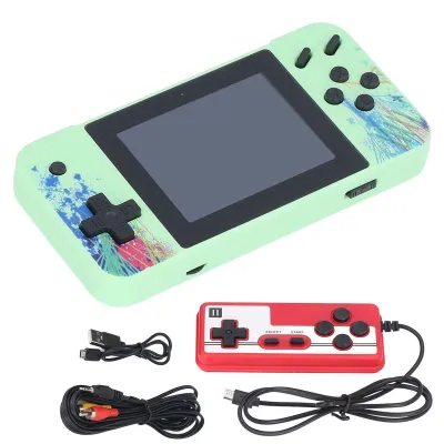 Handheld-Spielekonsole mit 3,5-Zoll-Bildschirm, 1200-mAh-Akku, klassische Spielmaschine für Kinder und Erwachsene