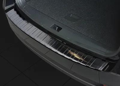 Zdjęcie produktu dla Osłona krawędzi bagażnika Skoda Octavia III. 2017-2020 (kombi, ciemna, matowa)
