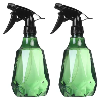 Image de Pulvérisateur pour plantes Vaporisateur - 500 ml - Lot de 2 - Vert - Vaporisateur à brume et jet, pour plantes et nettoyage