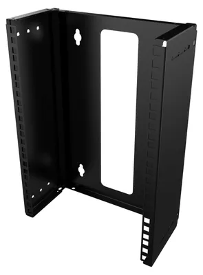 Productafbeelding van Lanview RAR130, Wandmontabele serverkast, 8U, 20 kg, Rackrails, 103 g, Zwart