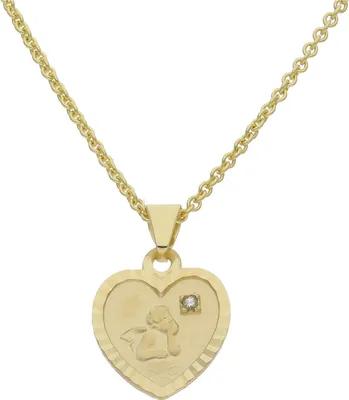 Produktbild von JuwelmaLux Anhänger Schutzengel 333 Gold mit Brillant JL14-02-0400