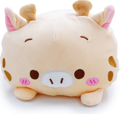 Produktbild von Buzz - Kuscheltier - Schwein - Kawaii - Kissen - 60 cm