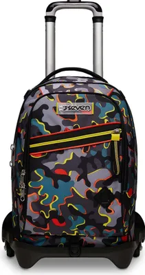 Produktbild von Seven 200102331-428 Rucksack Schulrucksack Mehrfarbig Polyester