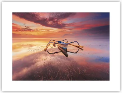Produktbild von Poster - Poster ohne Rahmen - £ódŸ Westen Die Sonne - 40x30 cm - Wand Bild - Wanddeko - Wandbilder - Kunstposter - Wandposter - Bilder - Kunstdruck - Wanddekoration - Wandbild - P2XAA40x30-4433