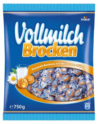 Zdjęcie produktu dla Storck Whole Milk Chunks karmelowe cukierki z kremem z pełnego mleka 750g