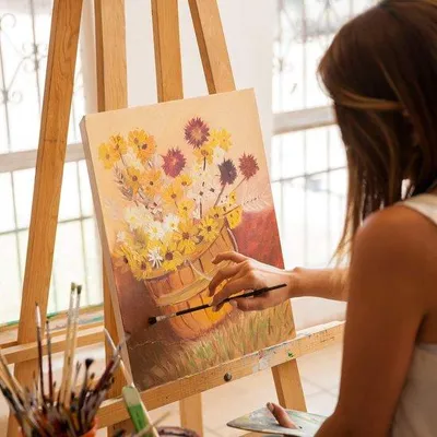 Productafbeelding van Famanu Leinwandset – 6 verschillende formaten – geschikt voor acryl-, olieverf en aquarelverf