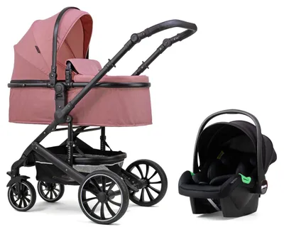 Produktbild von Pixini Kalani Kinderwagen Set 3in1 altrosa