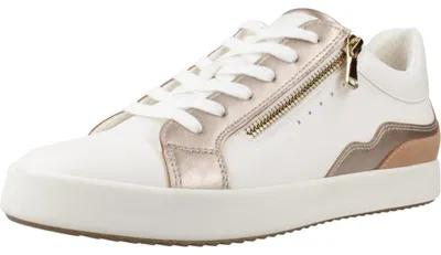 Produktbild von GEOX D BLOMIEE Damen Low-Top Sneaker – Atmungsaktive Freizeitschuhe in Weiß