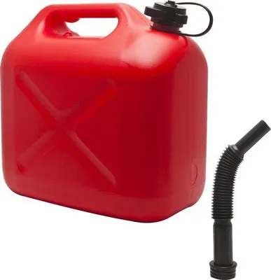 Image de MNC - Bidon 5L avec bec verseur - Rouge - 5 litres - 260 x 135 x 250 mm
