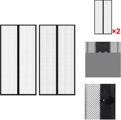 Image de 2x moustiquaire de porte Moustiquaire - Moustiquaire
