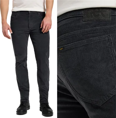 Produktbild von Lee Rider Herren Jeans Schlanke Passform Grau aus 98% Baumwolle W34 L34