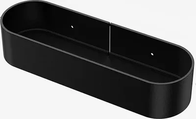 Produktbild von Duschablage Ohne Bohren, Duschregal, Duschablage, Duschkorb, Badezimmer Regal 30cm, Badregal Ohne Bohren, Space Aluminum Duschkorb Selbstklebend für die Küche u Badezimmer, Duschorganisator schwarz