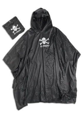 Produktbild von St. Pauli - Totenkopf, Regenponcho