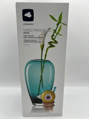 Produktbild von Leonardo Papageno Peppe Glasvase Vogelvase