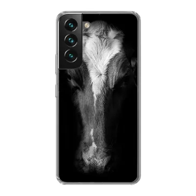 Produktbild von MuchoWow® Handyhülle Schutzhülle Hülle für Samsung Galaxy S22 Plus Kuh - Tiere - Schwarz Silikon Softcase Handy Hülle - Schutzabdeckung