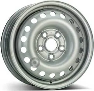 Productafbeelding van 15-inch stalen velg ALCAR, 15" x 6", 5x112 steek, ET55, 57.00mm naafdiameter, velgkleur: zilver