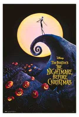 Produktbild von Poster disneynightmare before christmas movie