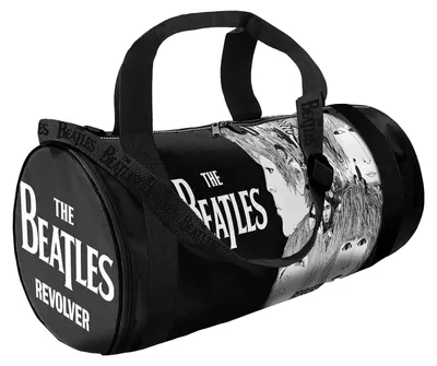 Produktbild von The Beatles - "Revolver" Reisetasche RO15948 (Einheitsgröße) (Schwarz/Weiß)