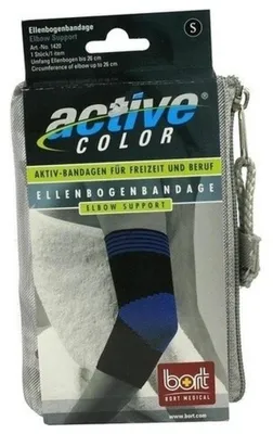 Produktbild von Bort ActiveColor Ellenbogenbandage>>>>Farbe: schwarz Gr. S