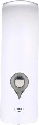 Imagen del producto de Dispensador de jabón de montaje en pared, capacidad de 300 ml, sin necesidad de taladrar, ideal para ducha y cocina