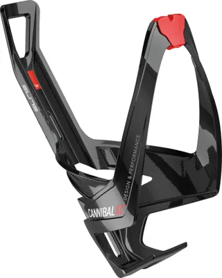 Produktbild von Elite 0175005 Trinkflaschenhalter Cannibal XC schwarz glanz/rot, schwarz
