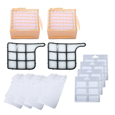 Produktbild von Großes Sparset für Kobold 135, 136 Staubsaugerbeutel Hepafilter Motorfilter Duft