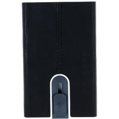 Zdjęcie produktu dla Piquadro Cardholder Black Square Sliding System Czarny