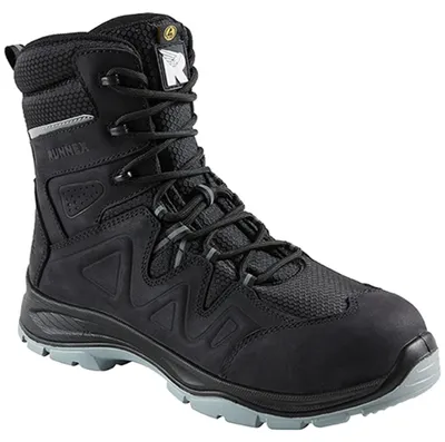 Image de Bottes de sécurité à lacets RUNNEX® S3S ESD pour l'hiver SpecialStar, noir/gris