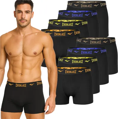 Immagine prodotto di Everlast 8Ks Boxer in cotone da uomo, Intimo da uomo, taglia Xxl