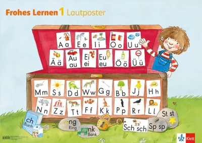Produktbild von Frohes Lernen 1. Lautposter Klasse 1. Ausgabe Bayern