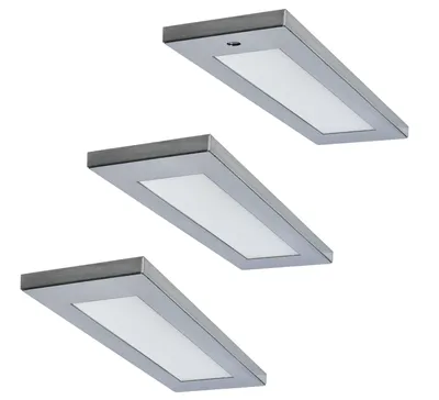 Produktbild von LED Unterbauleuchte Mona 3x4 W, Küchenleuchte mit Sensorschalter
