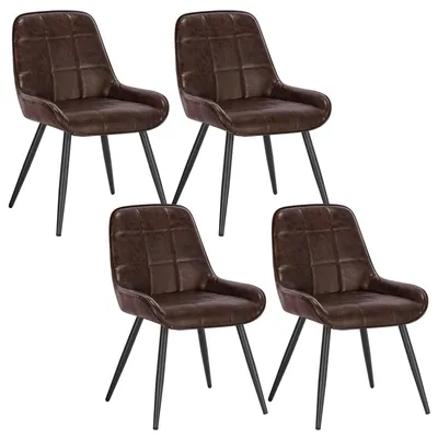 Immagine prodotto di Sedie da pranzo - Sedie scandinave - Sedie di design - Sedie ergonomiche - Rivestimento in ecopelle