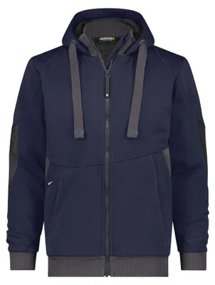 Productafbeelding van DASSY Sweater PULSE, model pullover, maat 4XL, nachtblauw/anthraciet