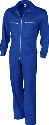 Obrázok produktu pre Qualitex overall - klasický rallye oblek -BW 270 g - Odolný z čistej bavlny - vo farbe: chrpová modrá - Muži: 46 - Ženy: 40