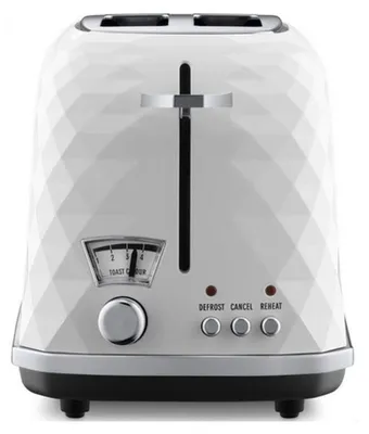 Immagine prodotto di De'Longhi Brillante CTJ 2103.W - Tostapane - 2 dischi - 2 fessure - bianco